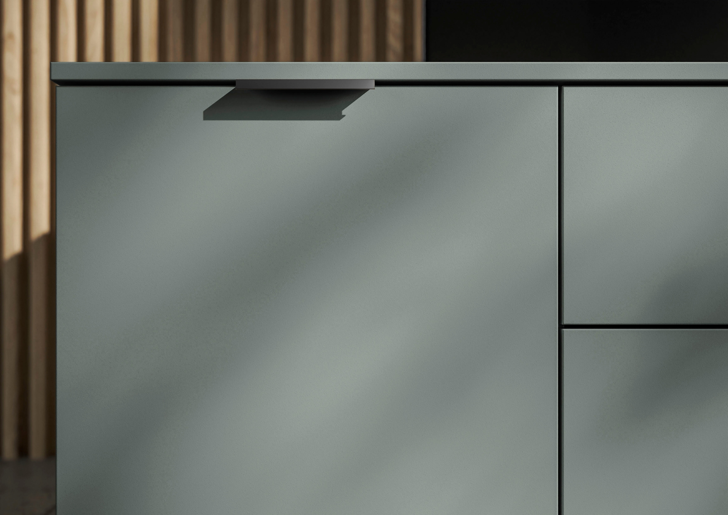 HBZ Sideboard »Linz Kommode, BxHxT 90x90x40cm« 1 Stk. tlg. Breite 90cm,Lip-Griff,Melaminbeschichtung