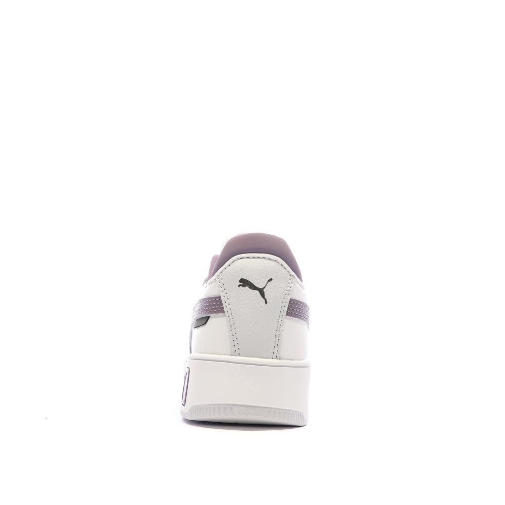 Puma Baskets Blanc/Violet Femme Puma Carina Street