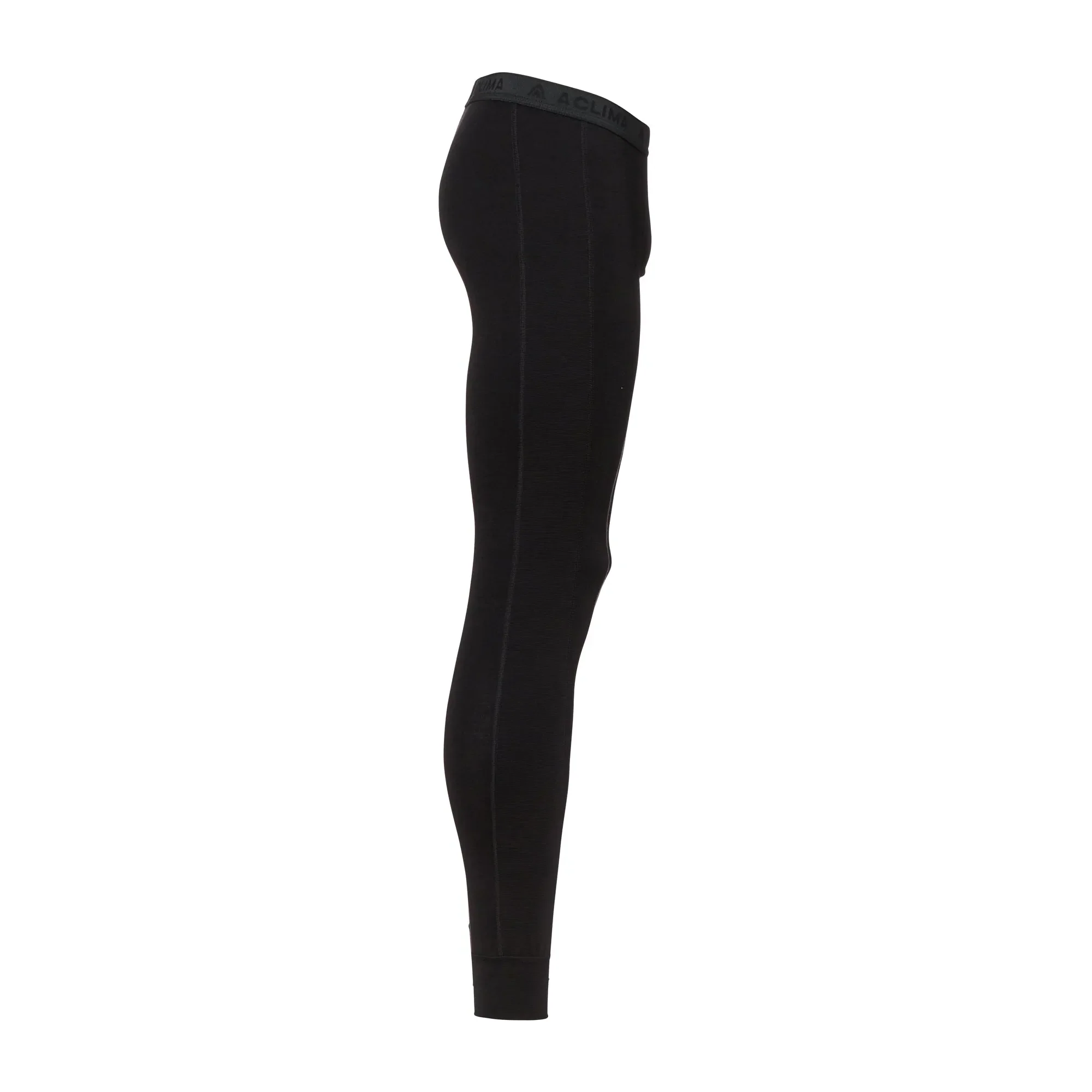Aclima -  Aclima Leggings WarmWool Longs jet black