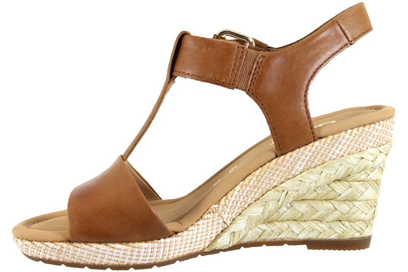 GABOR SANDAL I BRUNT GLAT SKIND