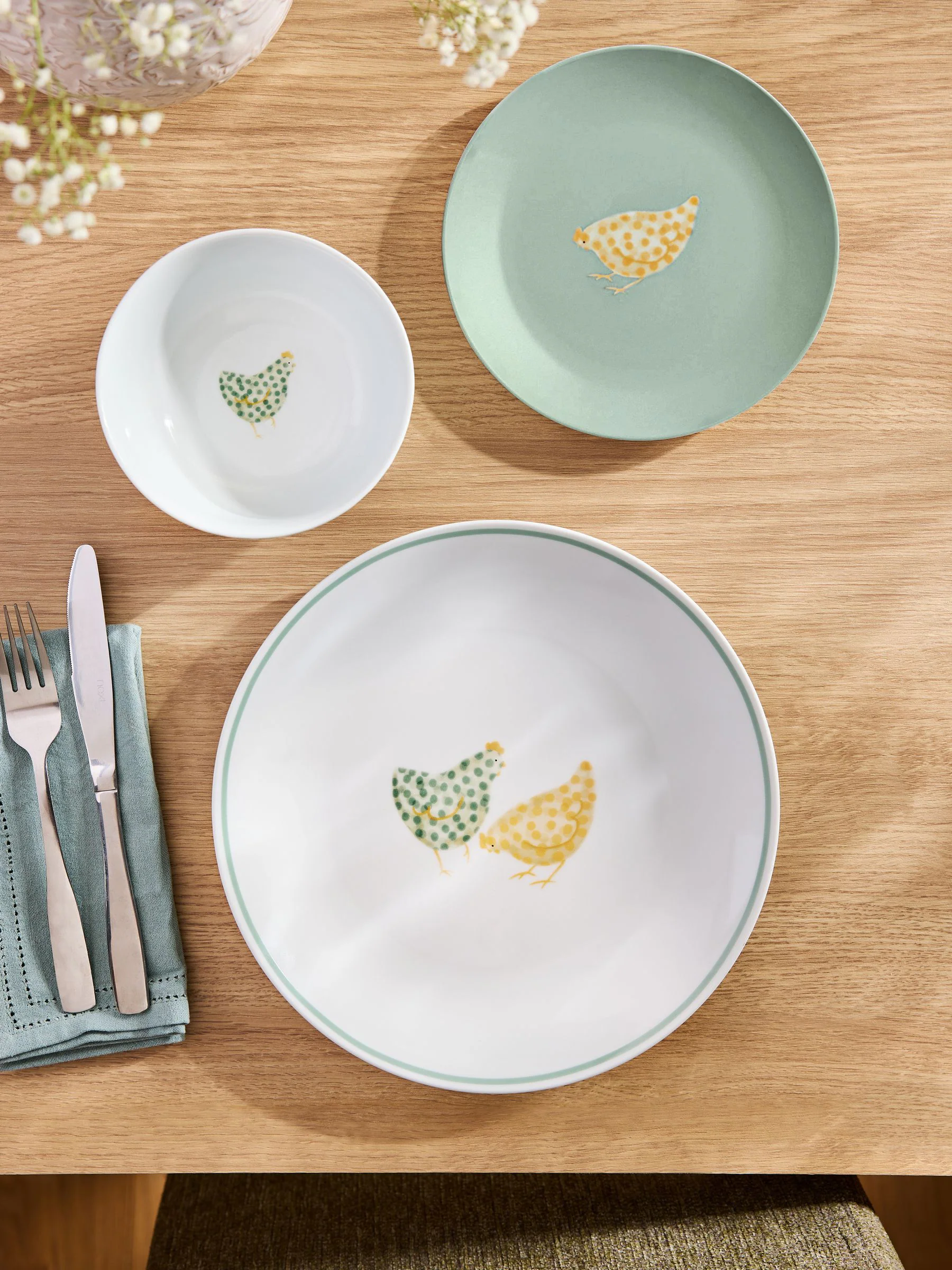12 Piece Chicken Dinner Set