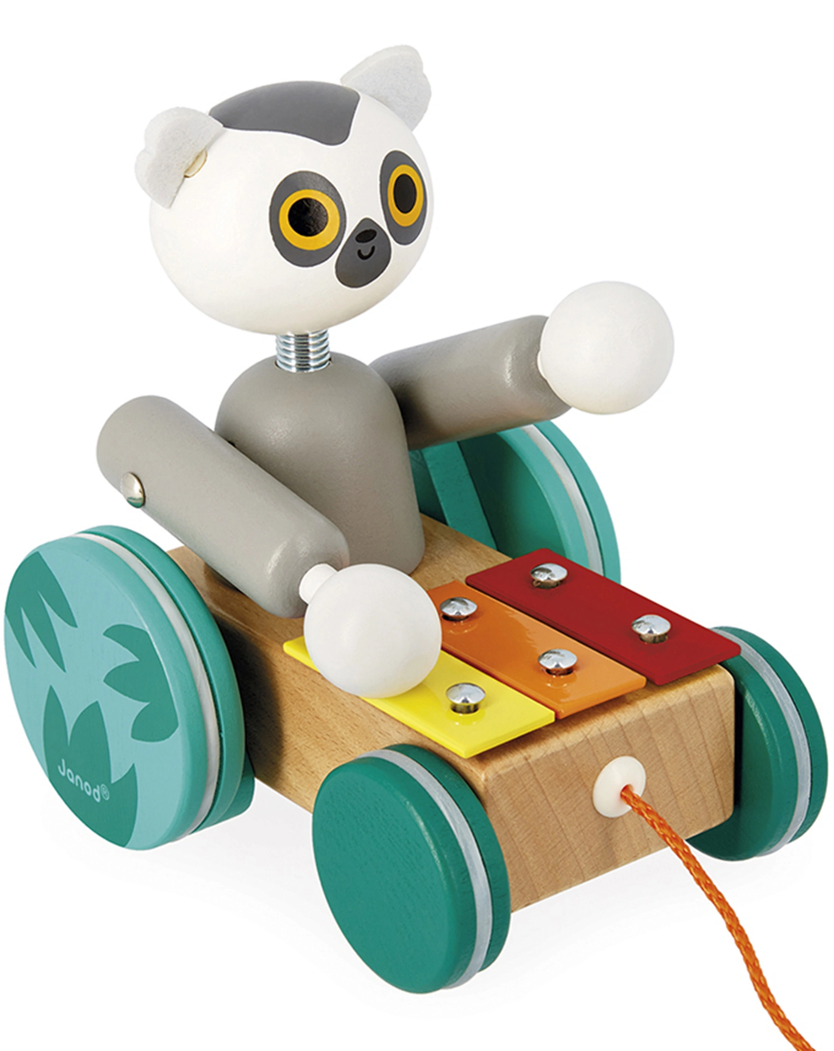Nachziehtier TROPIK - XYLOFON-LEMUR in bunt