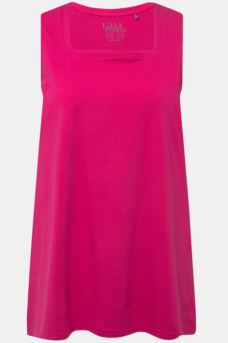 Longtop, Classic Fit, Carree-Ausschnitt, ärmellos