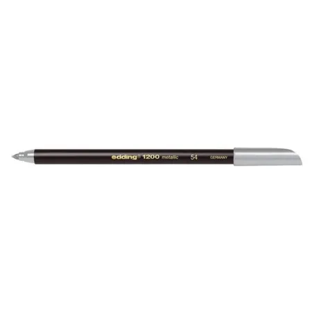 edding 1200m Fasermaler colourpen metallic, 1-3mm, silber