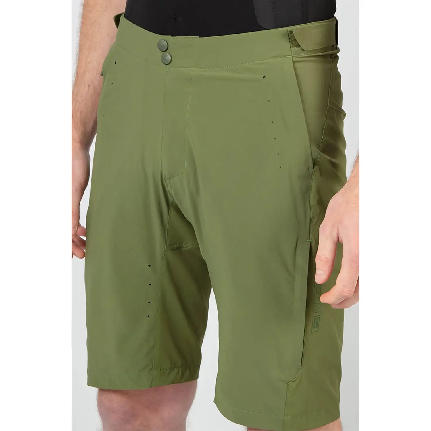Endura GV500 Foyle Baggy Gravel Fietsbroek Kort Groen Heren