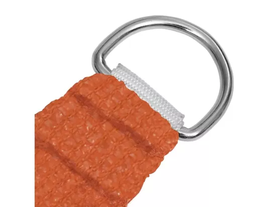 Voile d'ombrage 160 g/m² Orange 2x4 m PEHD