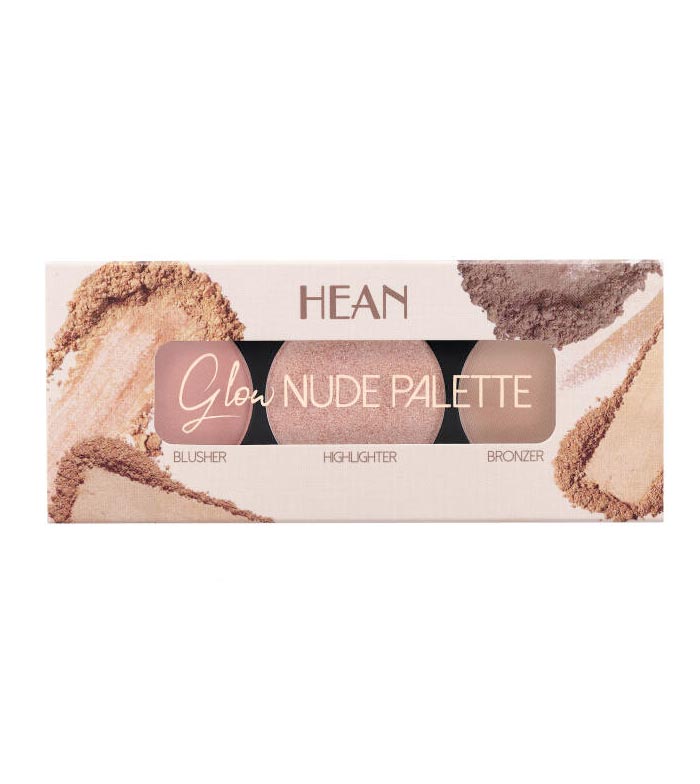 Hean - Paleta de rosto Glow Nude Palette - Dayglow