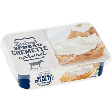 Cremette Zuivelspread Naturel 200 g
