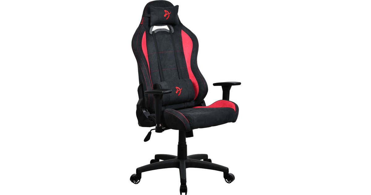 ArozziTorretta Supersoft - Black/Red gamestoel  (Zwart/rood)