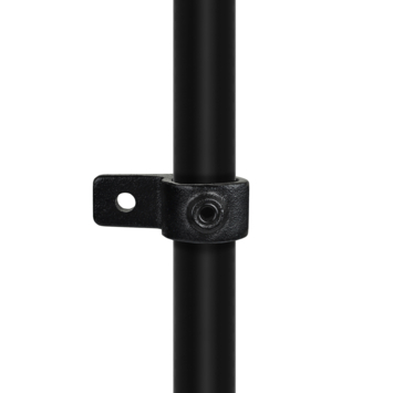 Novidade steigerbuis bevestigingsring zwart ø 21 mm