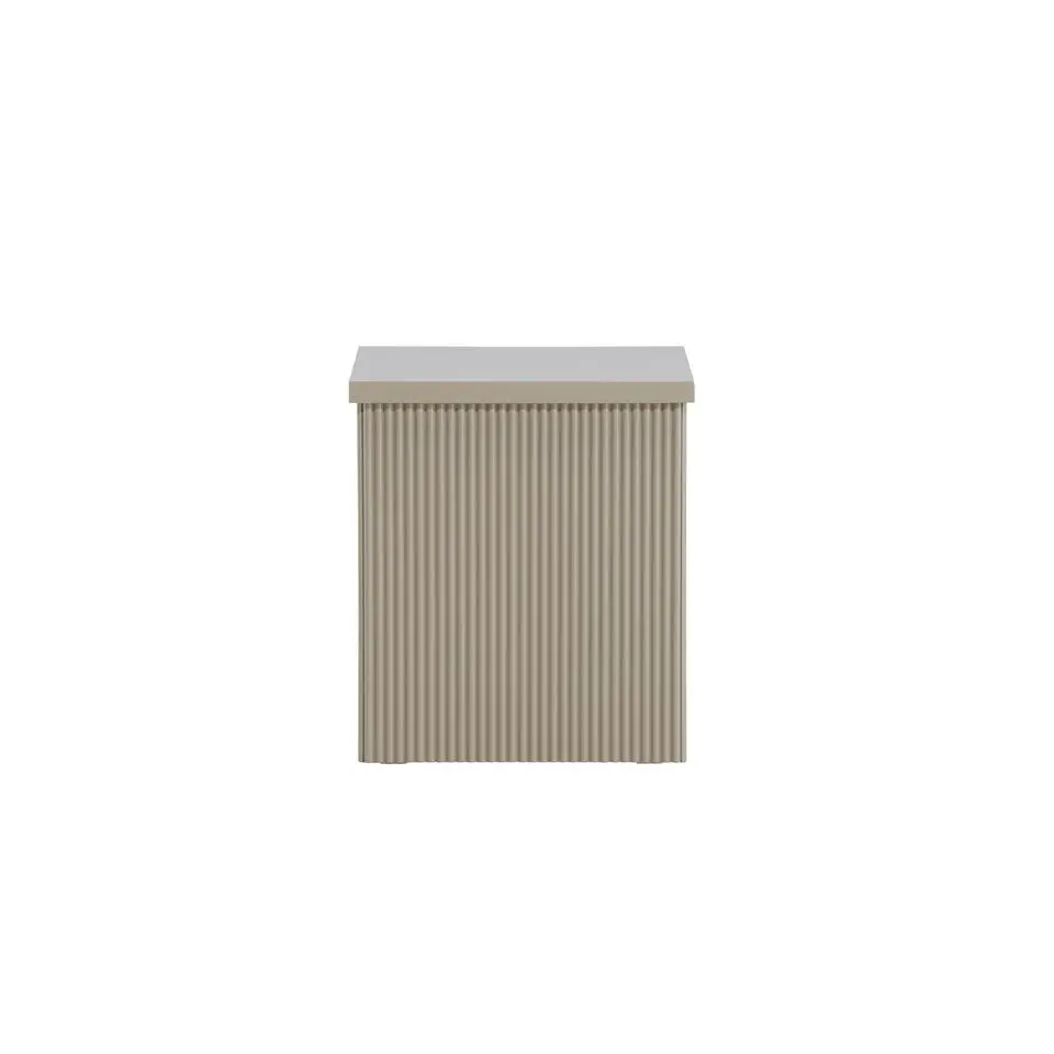 Bijzettafel Vierkant - Beige MDF - 40x40x45cm - Lenox