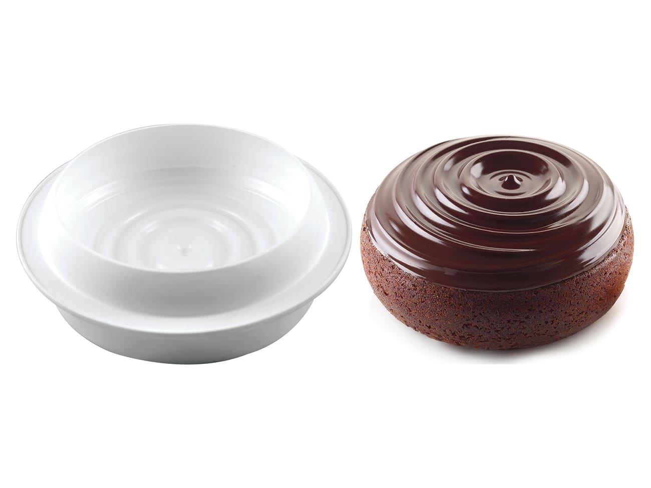 Moule silicone - goutte d'eau - Ø 18 cm - Silikomart