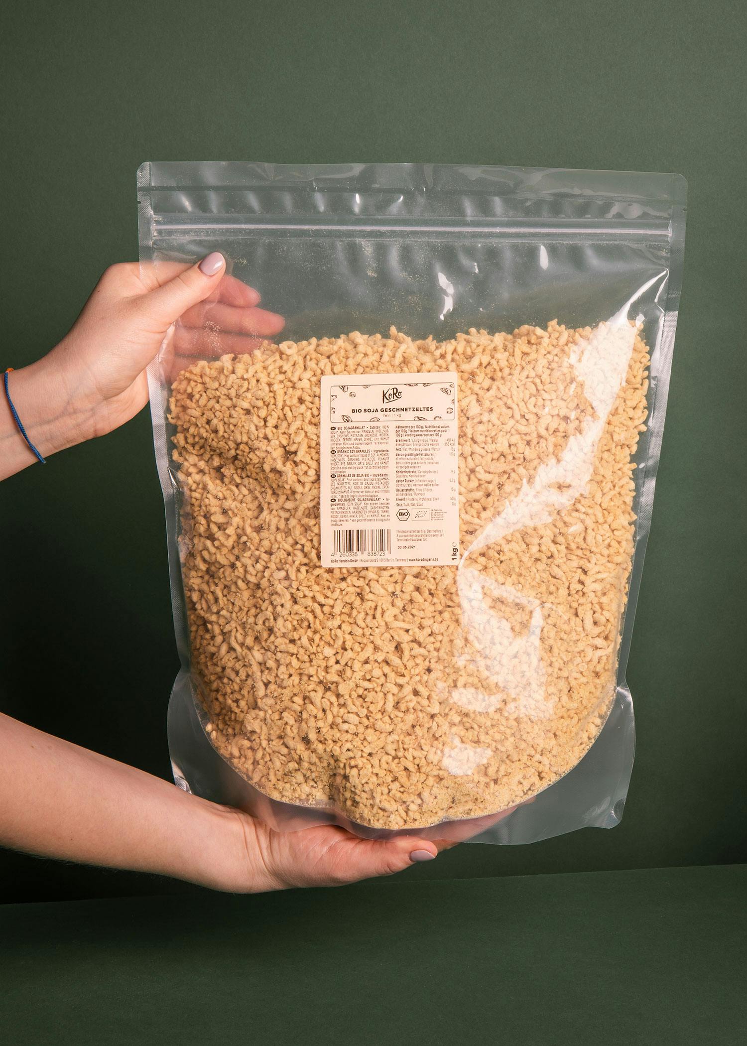 Feines Bio Soja Geschnetzeltes 1 kg