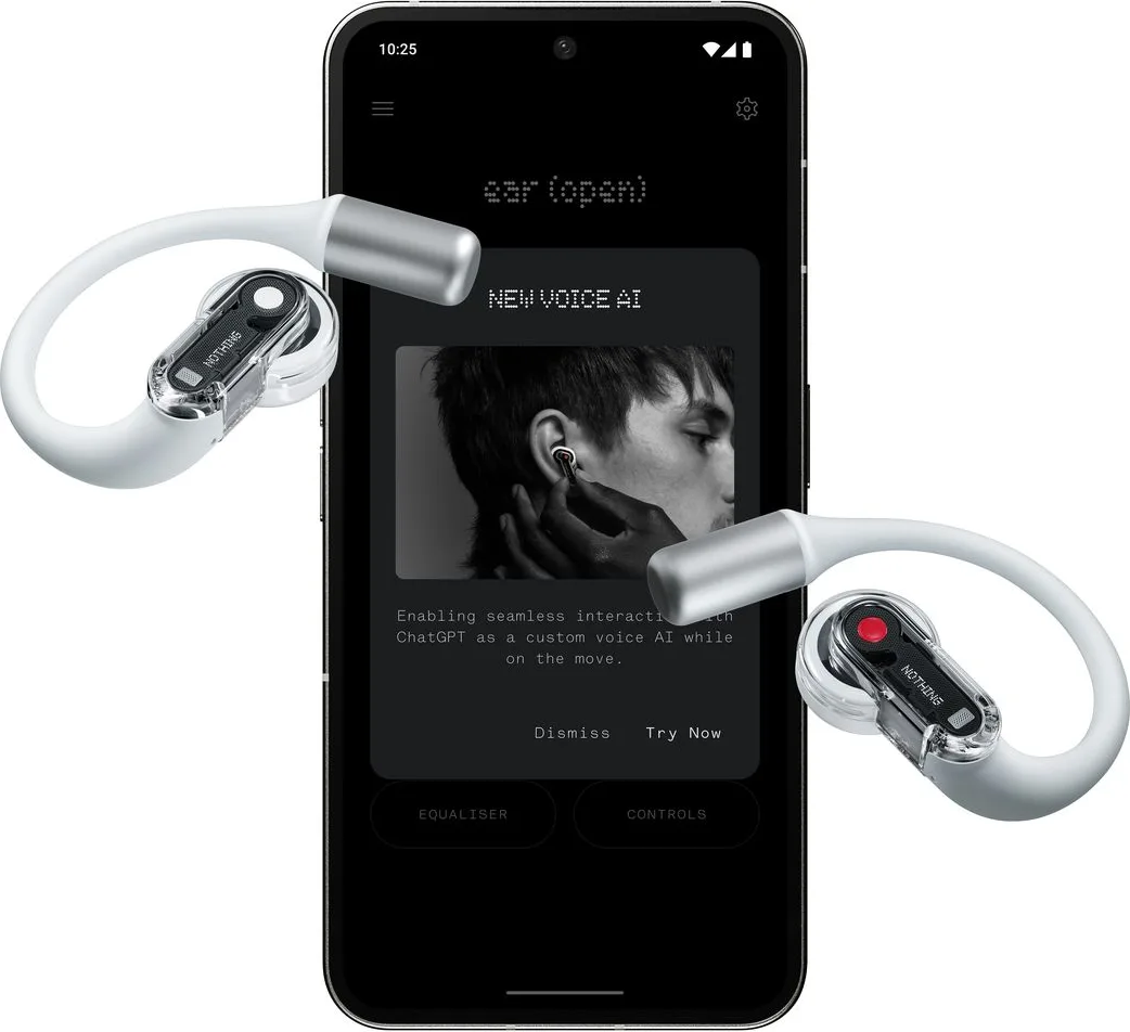 Nothing Ear (Open) Blanc Écouteurs True Wireless