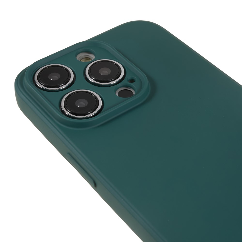 iPhone 14 Pro Max Gummi Case Hülle mit Kameraschutz - Petrol (Matt)