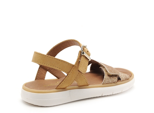 Bellamy nu pieds enfant fille cuvac or