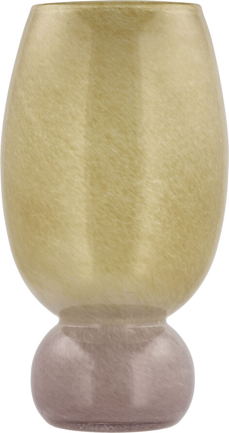 Villa Collection Vase Styles 16,5 x 30 cm Rosa/Gul Glas Rosa/gul