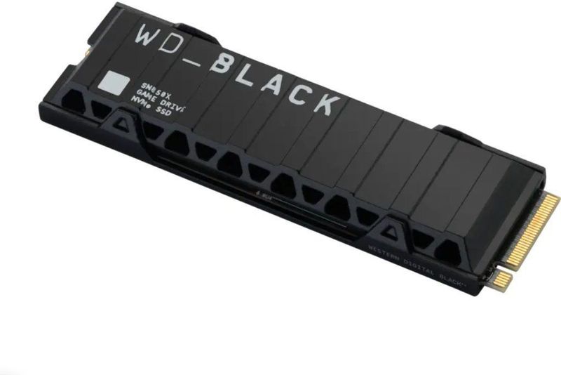 Western Digital Black SN850X - Interne SSD - Heatsink - NVMe M.2 - 1 TB
