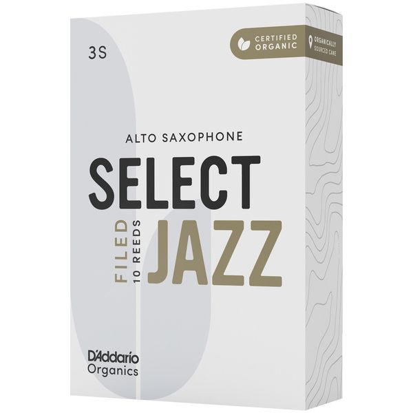 DAddario Woodwinds Organic Sel. Jazz Filed ALT 3S