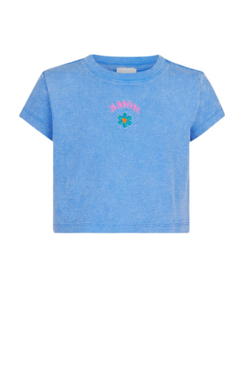 Shoeby T-shirt met printopdruk blauw