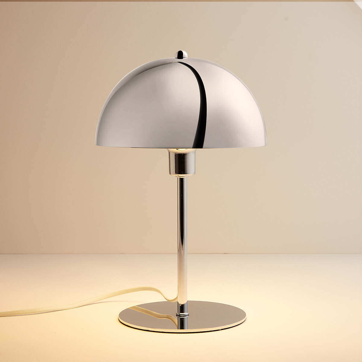 LA REDOUTE INTERIEURS<br>Candeeiro de mesa cromado, Capi