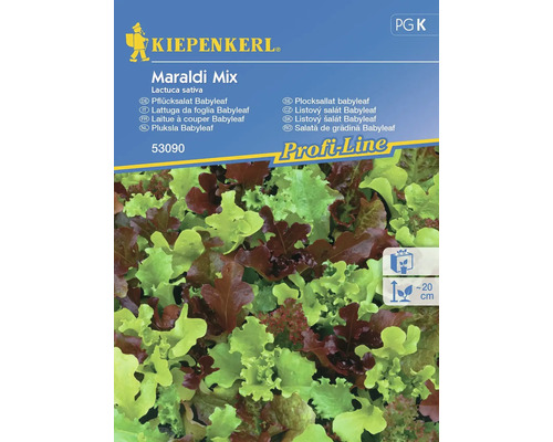 Sla Maraldi Mix Kiepenkerl Open-pollinated Seed Sla Zaden