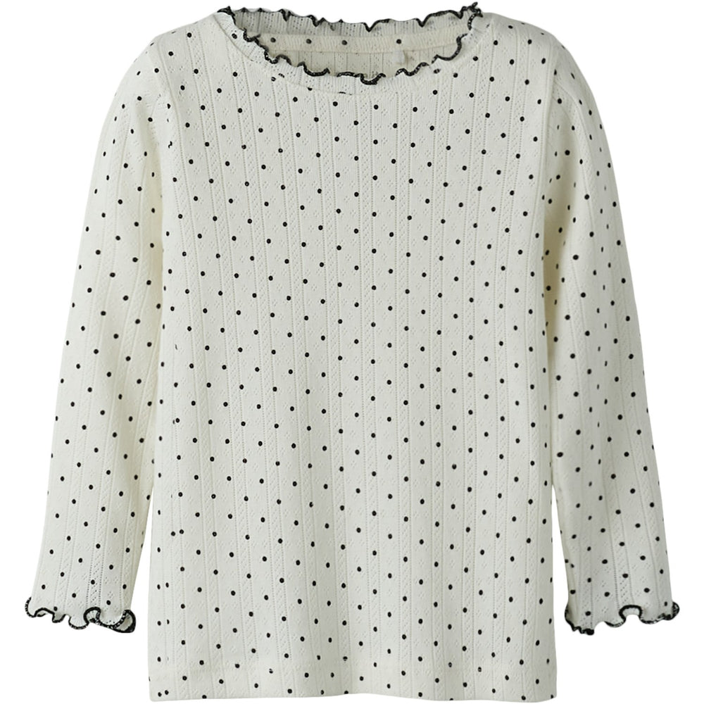 Køb Name It Cloud Dancer Nmftania Ls Slim Top