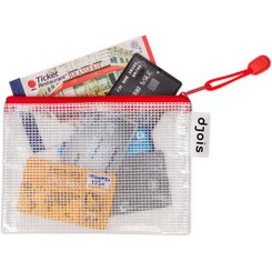 Pochette à zip ZIPPER, A6, PVC