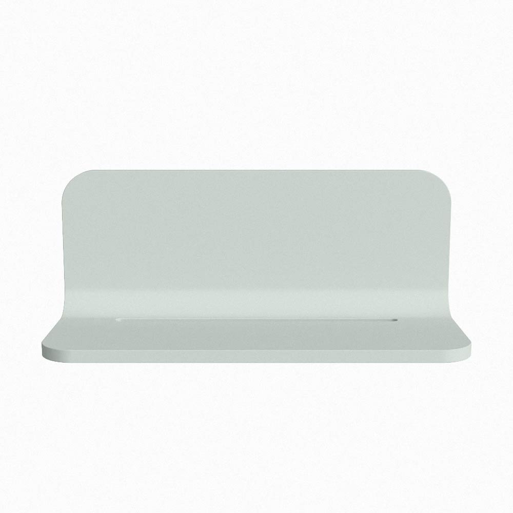 Mondiaz Spot spiegel rond Ø30cm met planchet greey