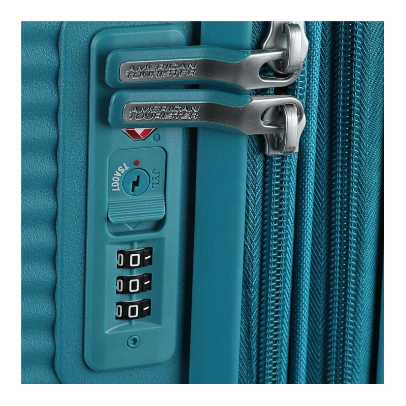 Valise rigide Soundbox Extensible 67 cm Jade green