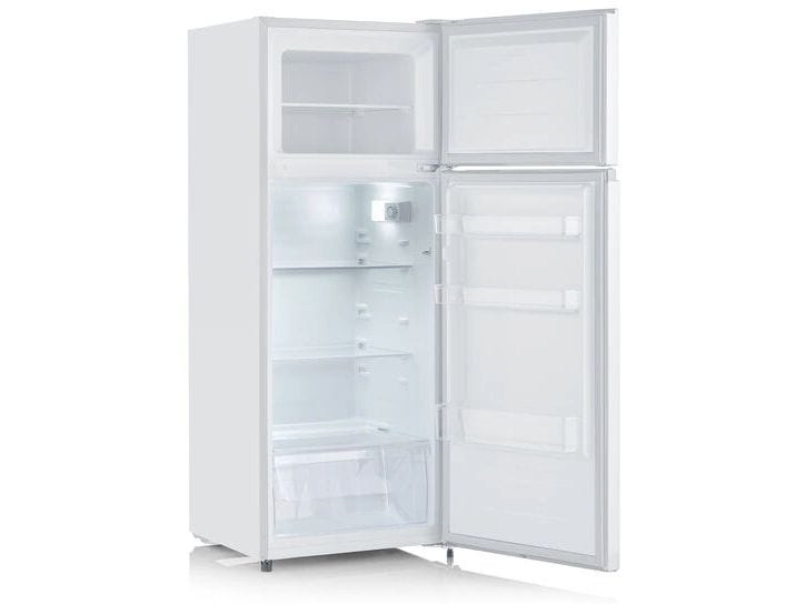 Severin Kühlschrank DT 8760 Weiss, Rechts, Wechselbar Kühlschrank mit Gefrierfach