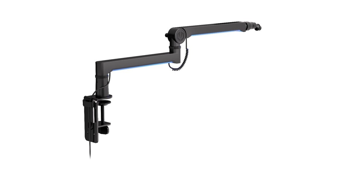 ENDORFYBroadcast Low Profile RGB Boom Arm houder  (Zwart)