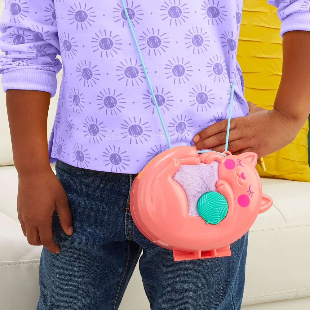 Polly Pocket Kuschelkatzen-Geldbörse Kompakt