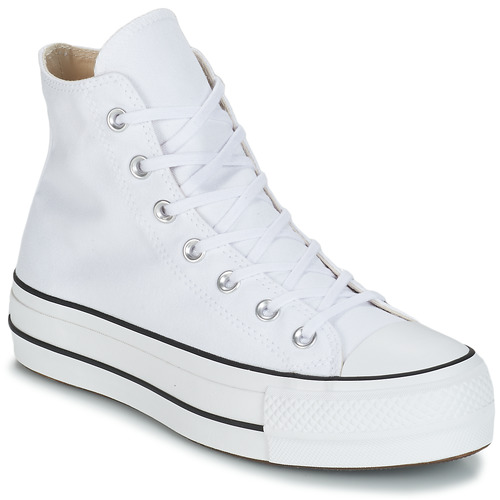 Converse - CHUCK TAYLOR ALL STAR LIFT CANVAS HI - Blanc
