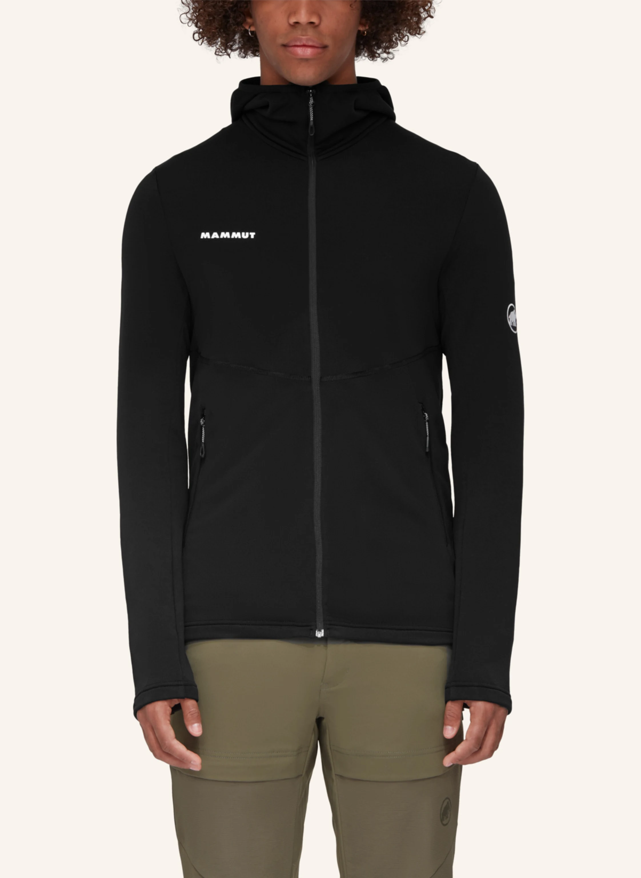 MAMMUT Midlayer Jacke ACONCAGUA LIGHT mit Kapuze