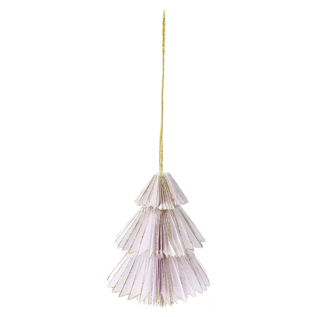 Baum-Hängedeko Tree-Hanging beige,weiss