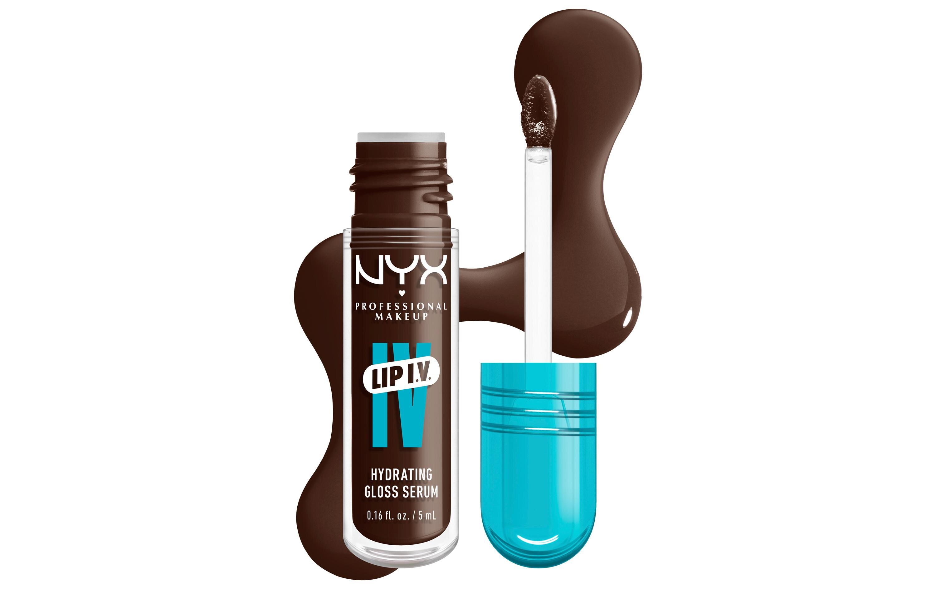 Lip Gloss IV Serum feuchtigkeitsspendender Espresso SoakPflegender Lippenbalsam mit Vitaminen