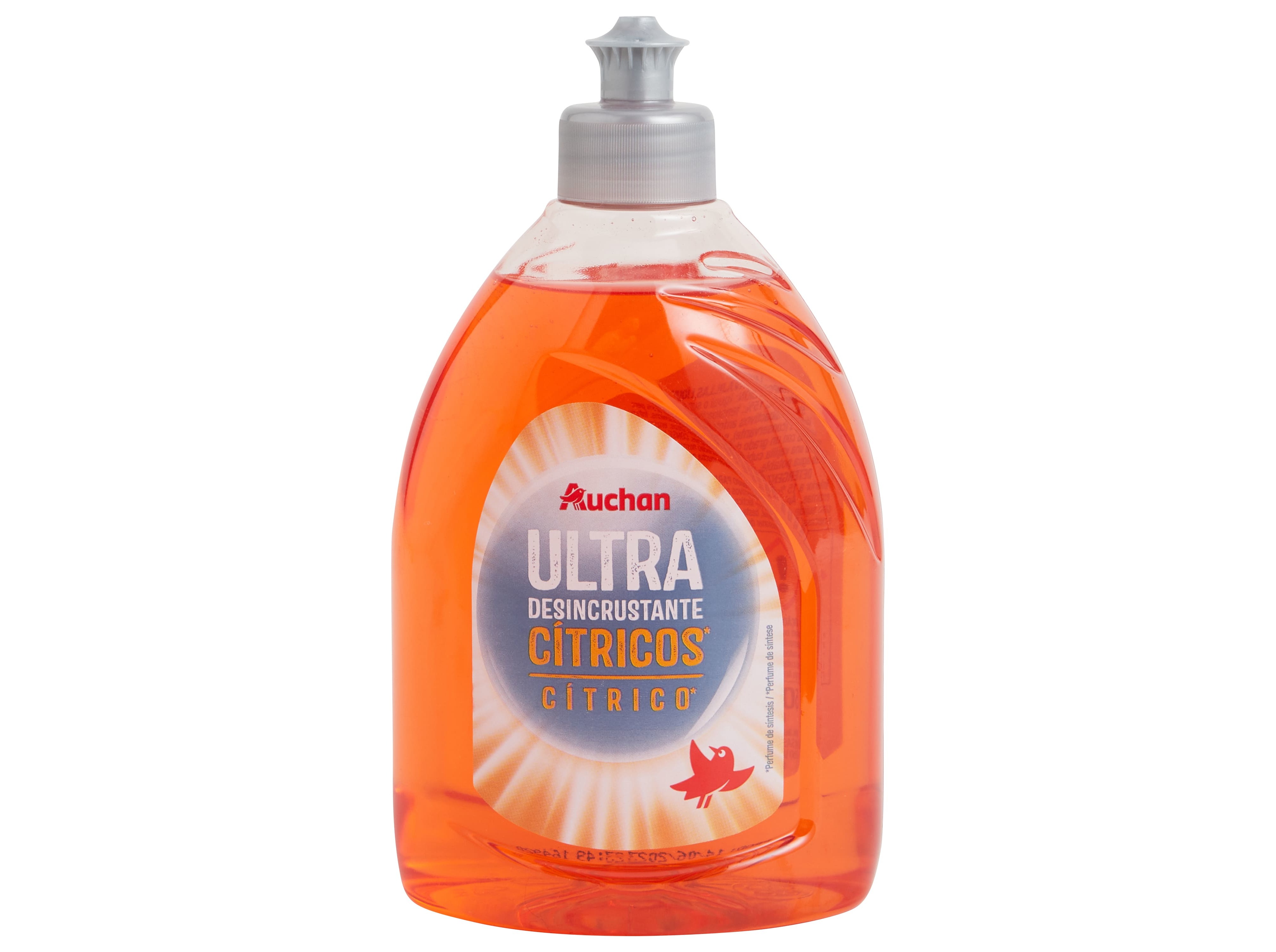 DETERGENTE LOIÇA MANUAL AUCHAN ULTRA CONCENTRADO CÍTRICO 500ML