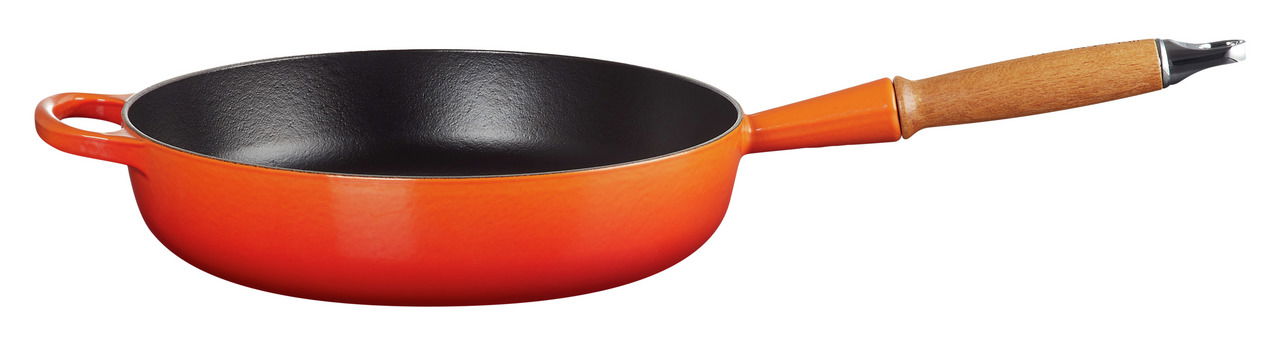 LE CREUSET Sautépfanne 28cm Ofenrot