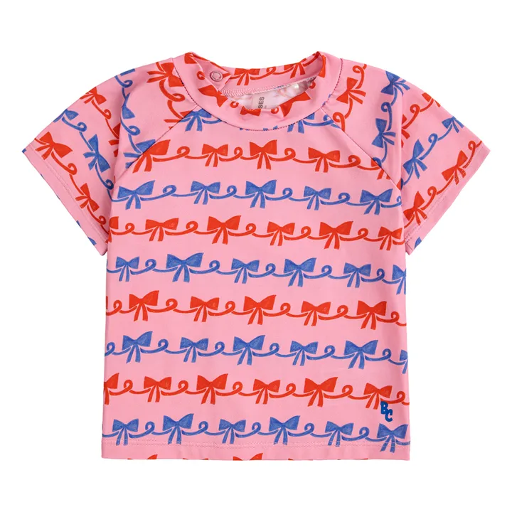 Bobo Choses T-Shirt Anti UV Matière Recyclée Rubans | Rose