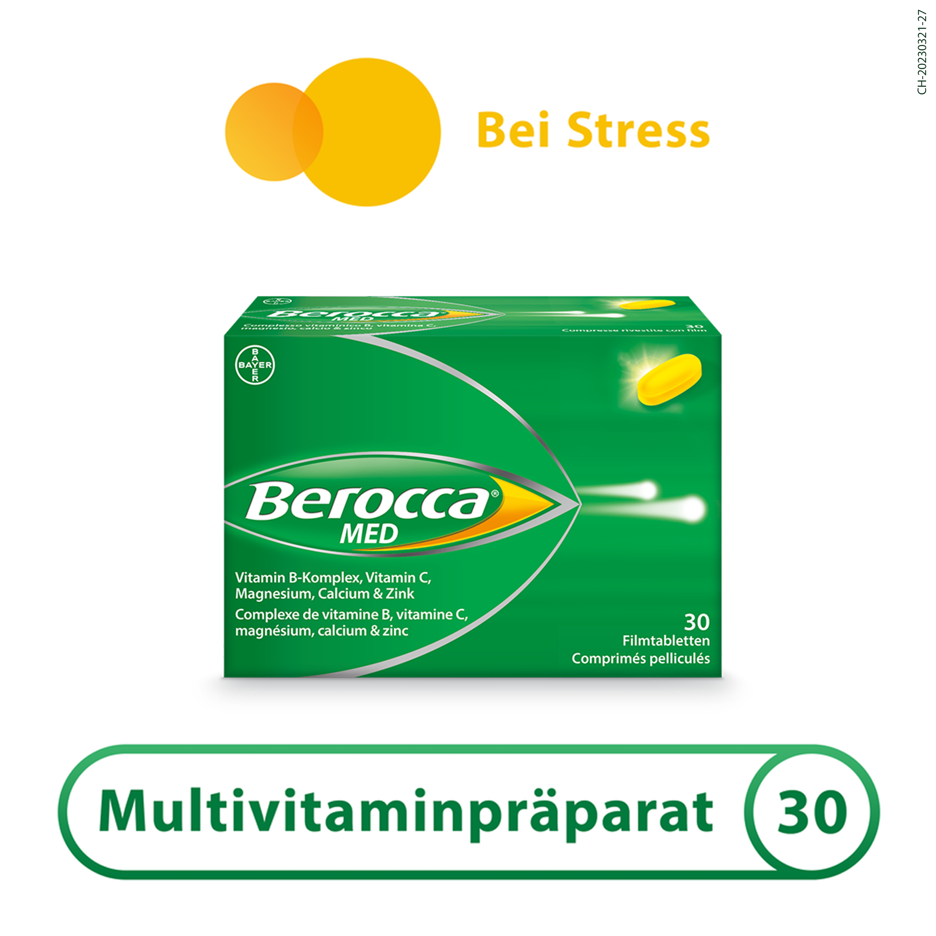 BEROCCA MED Filmtabl Blist 30 Stk