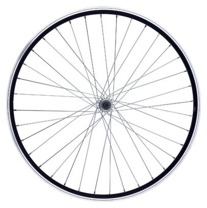 Roue vtt 27.5  arriere alu noire double paroi moy 36rayons alu roue libre 8-7-6v.