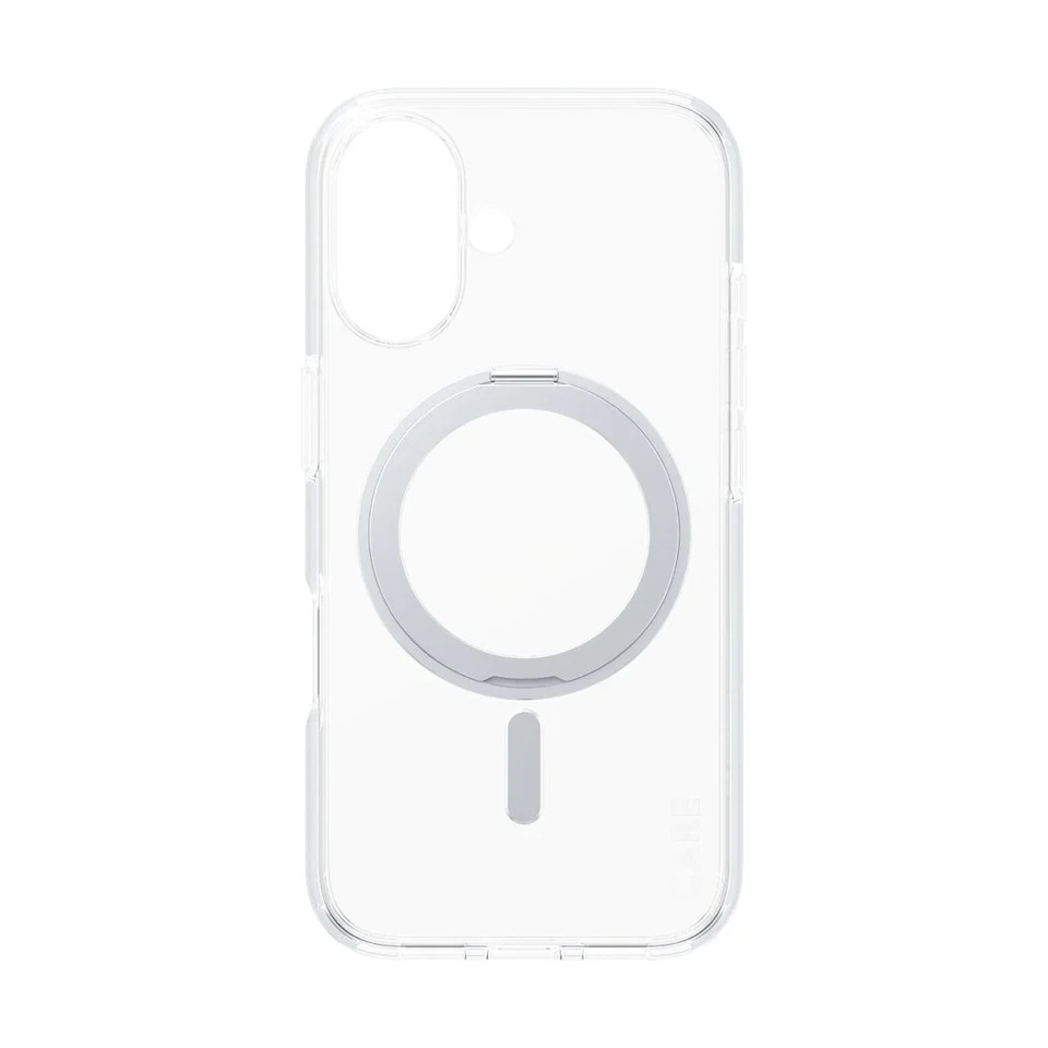 CARE by PanzerGlass - Feature Case - Transparent Silver - MagSafe - iPhone 16