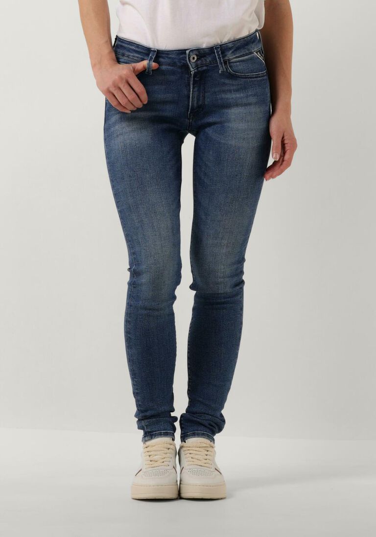 REPLAY blauwe replay skinny jeans new luz pants