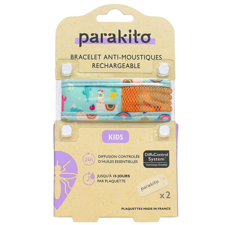 Bracelet anti-moustique Kids lama rechargeable