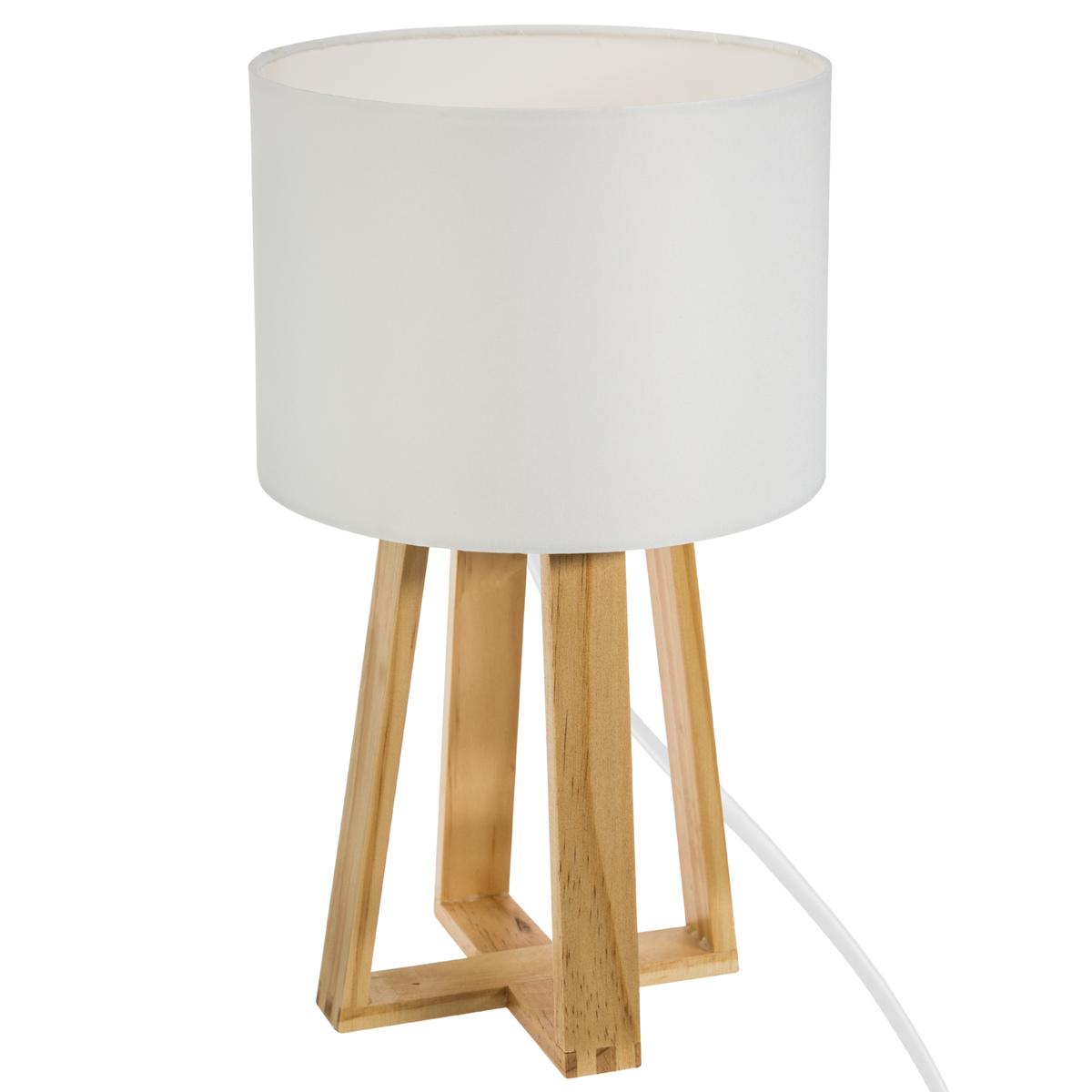 LAMPE MULTI MOLU BLANC H.34.5CM