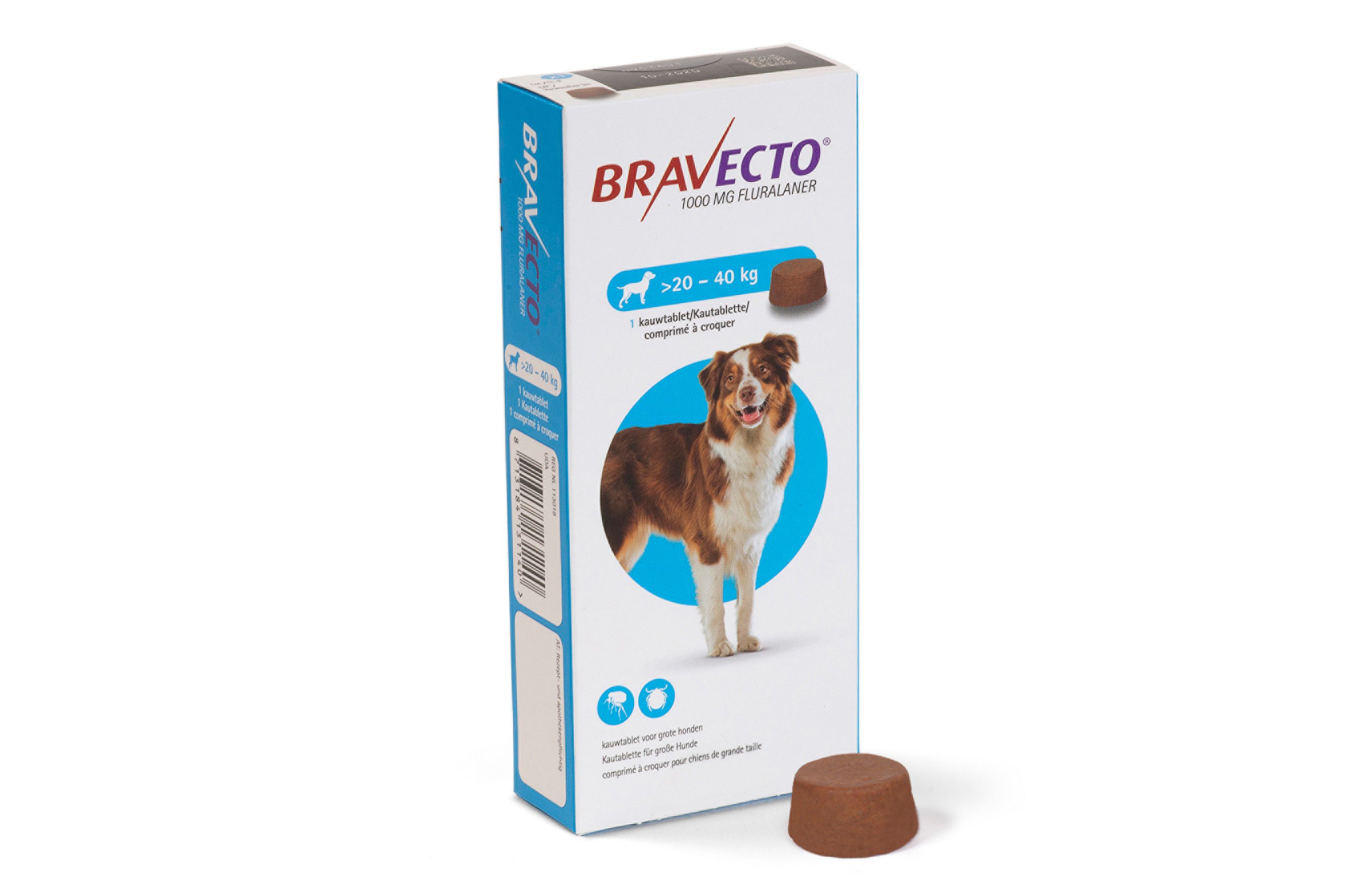 Bravecto Kauwtablet Hond | 11915