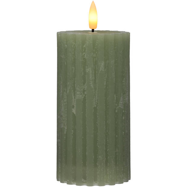 Blokker LED Stompkaars Swirl - Groen - Groot