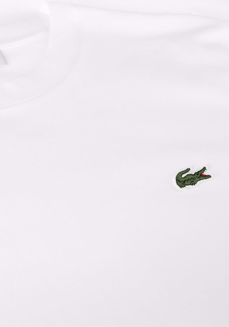 LACOSTE witte lacoste t-shirt 1ht1 men's tee-shirt