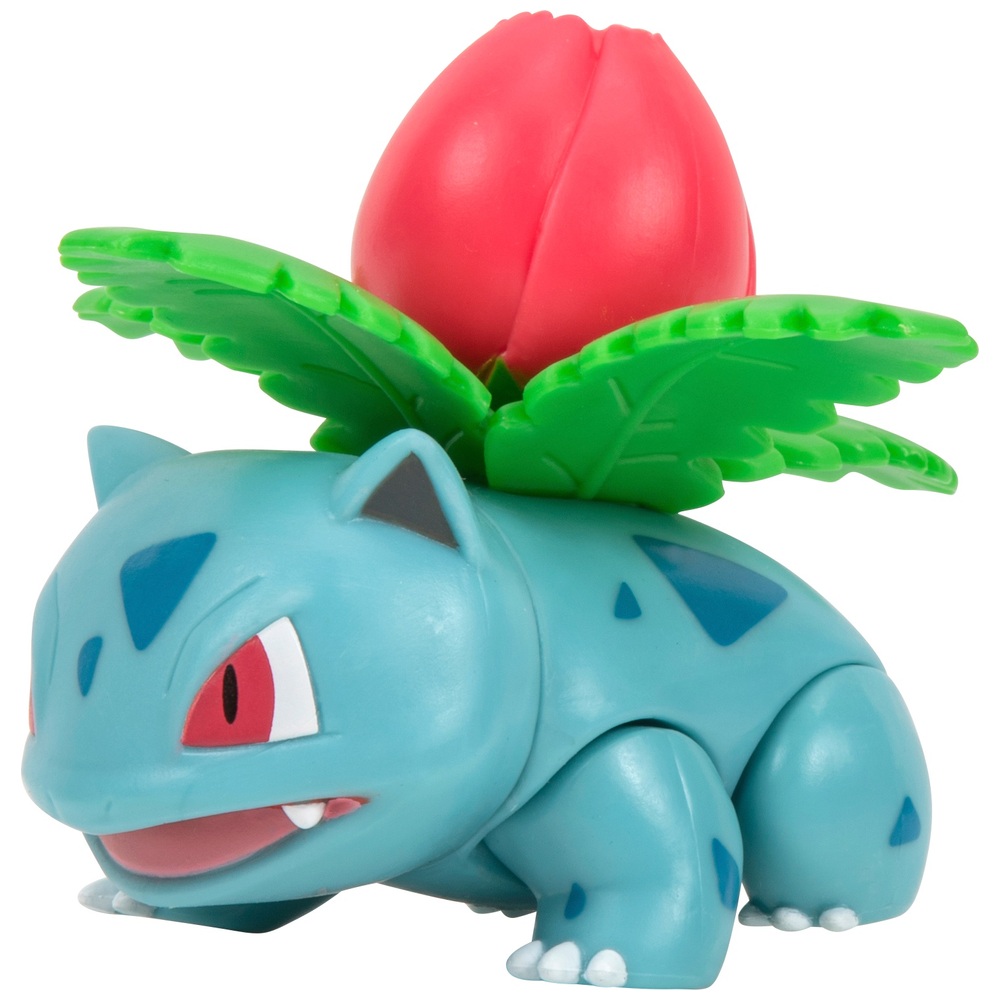 Pokémon-Kampffiguren-3er-Pack (Bisaknosp, Pikachu, Seeper)